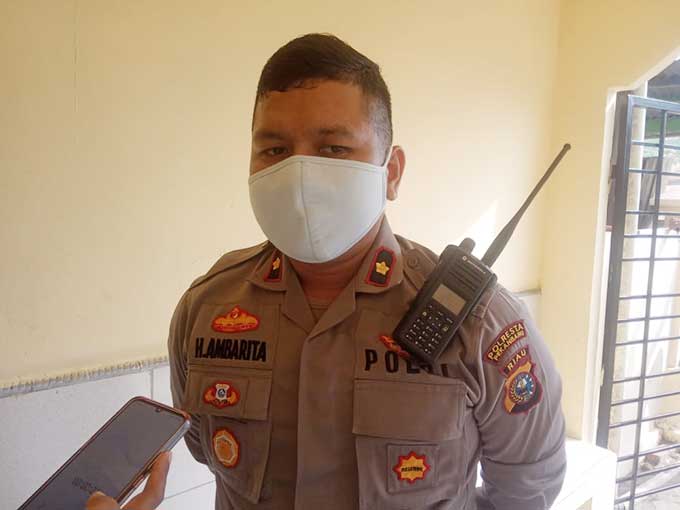 Kompol Hotmartua Ambarita SH SIK MH (Kapolsek Tampan)